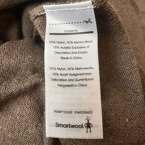 Smartwool Men's Long Sleeve Merino Wool Blend Crewneck Sweater Green‎ Medium - Picture 4 of 7